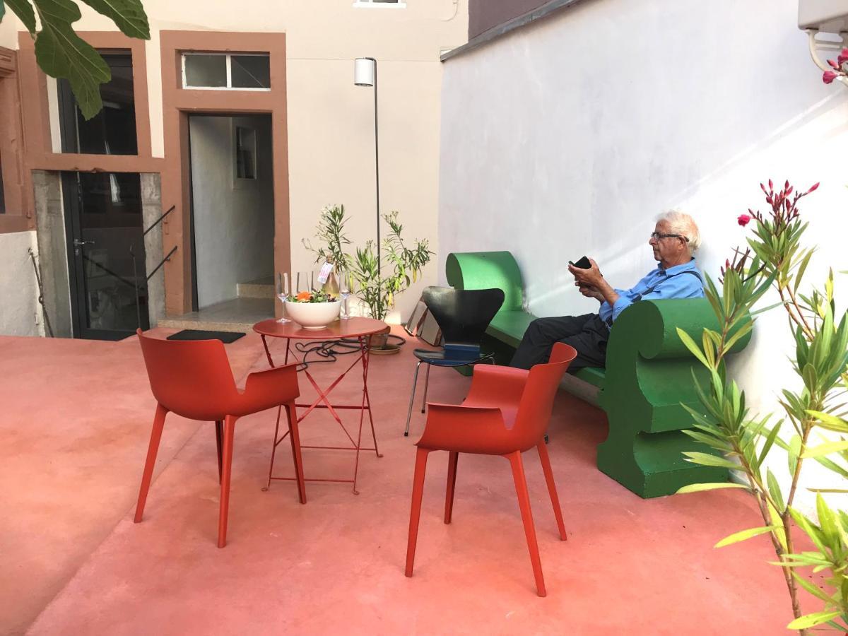 Boutique-Ferienwohnung im alten Weinhaus Moser Grünstadt Extérieur photo